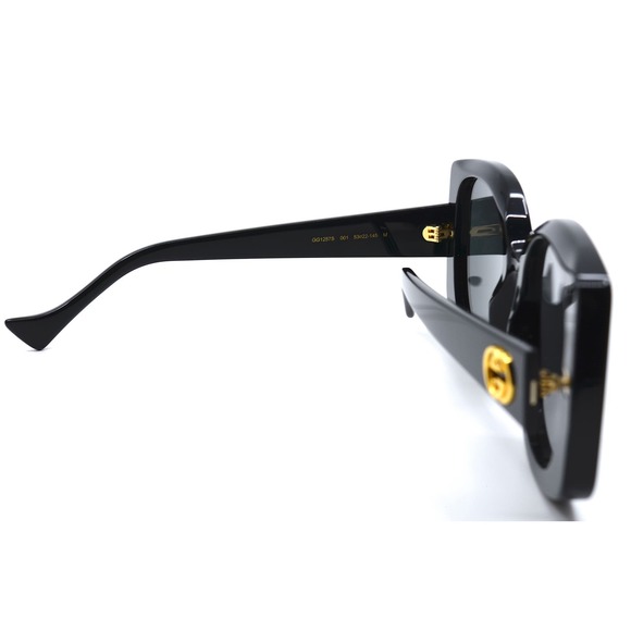 NEW GUCCI GG1257S 001 BLACK GREY AUTHENTIC SUNGLASSES - Picture 13 of 16